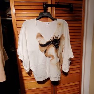 Domlan sleeve thin knit sweater